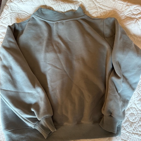 Parke sky blue Miami fleece mock neck small medium - Picture 9 of 11